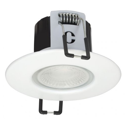 (image for) Collingwood H2 Lite TRIAC Dimmable Matt White IP65 LED Downlight Warm White
