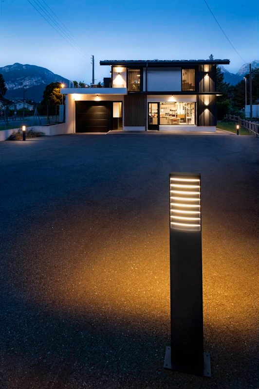 (image for) SLV Lighting 1008385 RASTERLYS POLE 70 IP65 Bollard Light In Anthracite