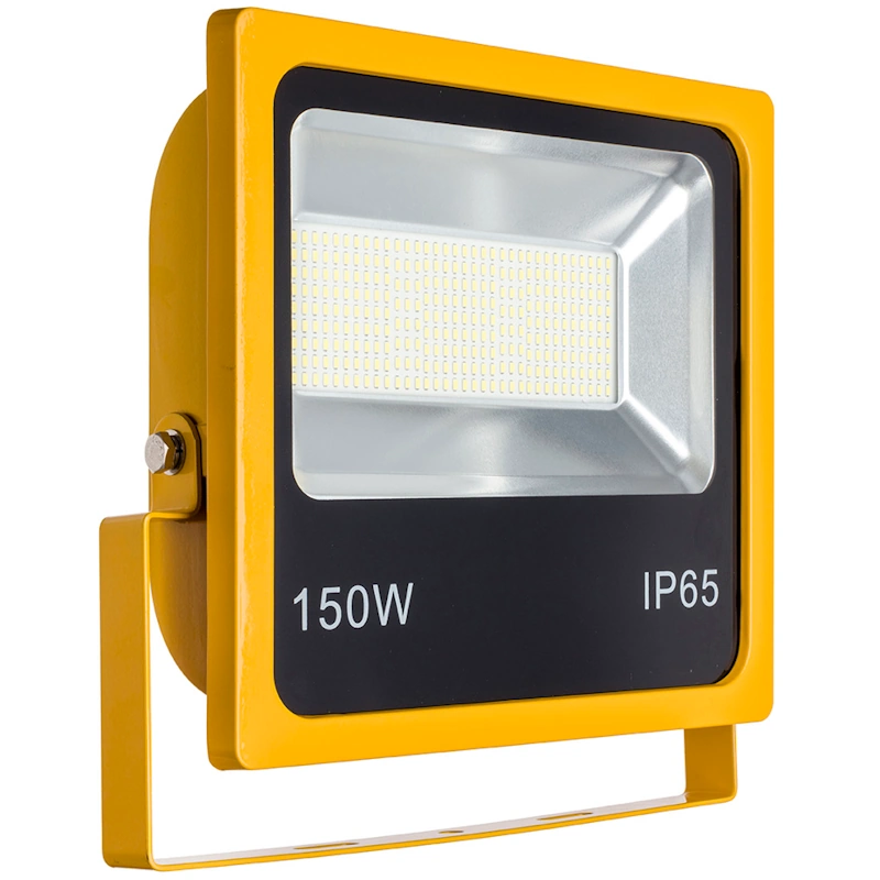 (image for) Red Arrow FLSMD150Y-1 110V 150W IP65 SMD LED Floodlight 6500K In Yellow