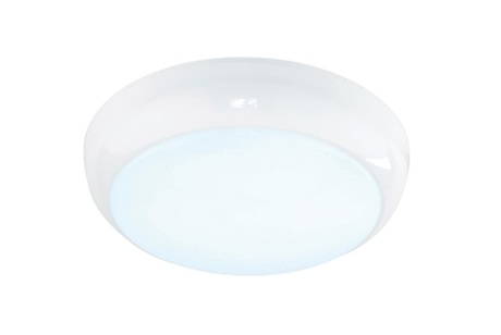 (image for) Saxby Lighting 13987 Vigor IP65 13w LED Bulkhead Light In White - Click Image to Close