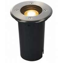 (image for) Solasto Round In Ground Stainless Steel GU10 LED Fitting
