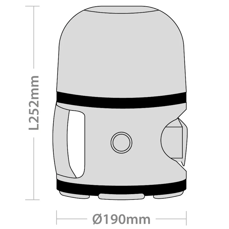 (image for) Red Arrow GLE30YPW 110V IP54 30W LED Globe Light Emergency Version