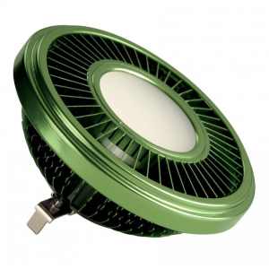 (image for) SLV 570642 19.5w Green QRB111 LED Lamp 2700K 140 Degree - Click Image to Close