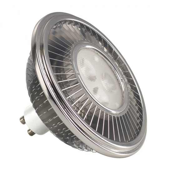 (image for) SLV 570672 15w Silver ES111 LED Lamp 2700K 30 Degree