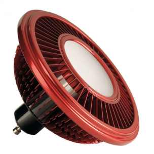 (image for) SLV Lighting 570732 15w Red ES111 LED Lamp 2700K 140 Degree - Click Image to Close
