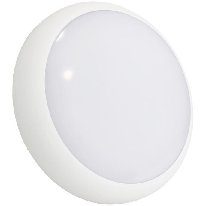(image for) Red Arrow APOL16W-CCT IP65 Circular LED Bulkhead In White Plug And Play