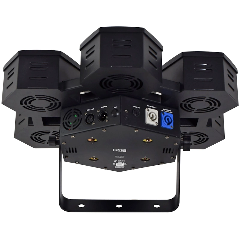 (image for) Citronic CosmoPAR 7x 40W COB LED RGBW Retro Style PAR Light