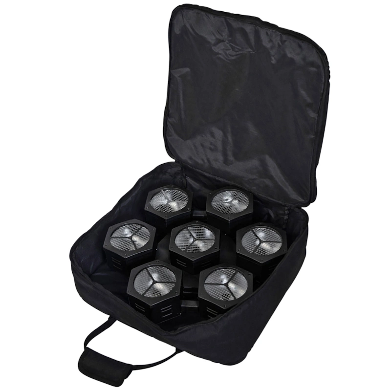 (image for) Citronic CosmoPAR 7x 40W COB LED RGBW Retro Style PAR Light