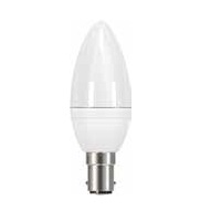 (image for) 3.4w SBC Frosted LED Candle Lamp 2700K