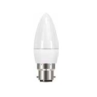 (image for) 5.9w BC Frosted LED Candle Lamp 2700K