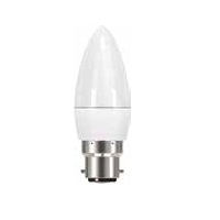 (image for) 6w BC Frosted LED Candle Lamp 2700K - Click Image to Close