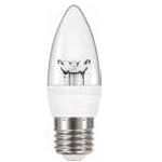 (image for) 3.4w ES Clear LED Candle Lamp 2700K - Click Image to Close