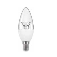 (image for) 5.9w SES Clear LED Candle Lamp 2700K