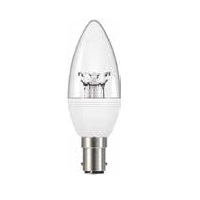 (image for) 3.5w SBC Clear LED Candle Lamp 2700K