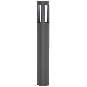 (image for) Tribeca IP54 9w LED Bollard Light In A Textured Grey Finish - Click Image to Close