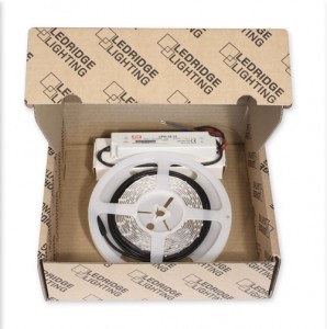 (image for) 3 Metre Pre-Built 14.4w Flexible LED Ribbon Kit In Cool White