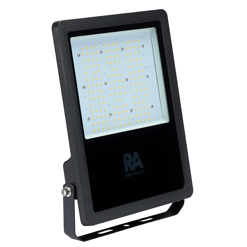 (image for) Red Arrow JUPS135PC-40 Jupiter 135W 110V-277V IP65 LED Floodlight In Black 4000K With Photocell
