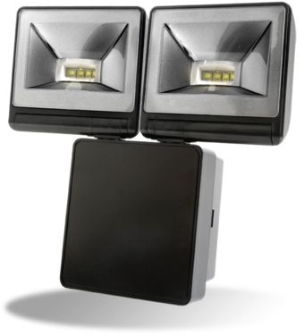 (image for) Timeguard LED200FLB 2x 8W LED Energy Saver Floodlight In Black