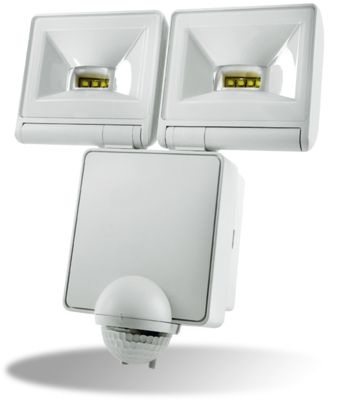 (image for) Timeguard LED200PIRWH 2x 8W LED PIR Floodlight In White