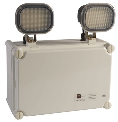 (image for) IP65 2x 5w Non Maintained LED Twin Spot - Click Image to Close