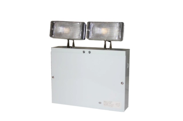 2x 3w IP20 Non Maintained LED Twin Spot - Click Image to Close